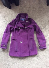 Ladies Green With Envy Duffle Coat Size Medium