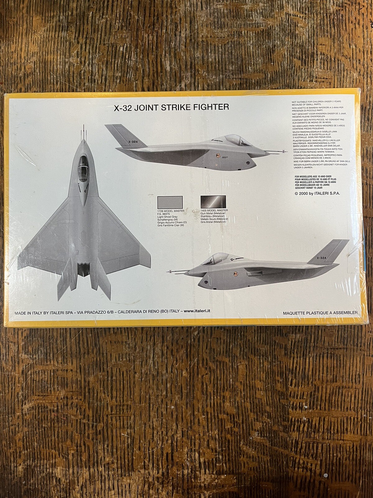 ITALERI BOEING X-32 JSF JET MODEL KIT 1/72 1208