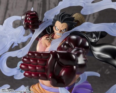 FiguartsZERO ONE PIECE Luffy Gear4 3captain Battle of Monsters Onigashima Figur
