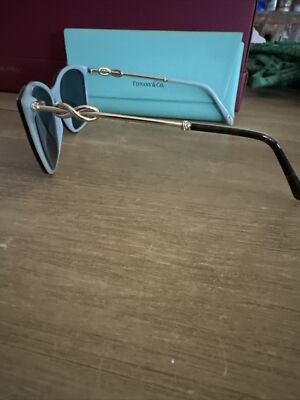 TIFFANY & Co. Brown Gradient Sunglasses With Case | eBay