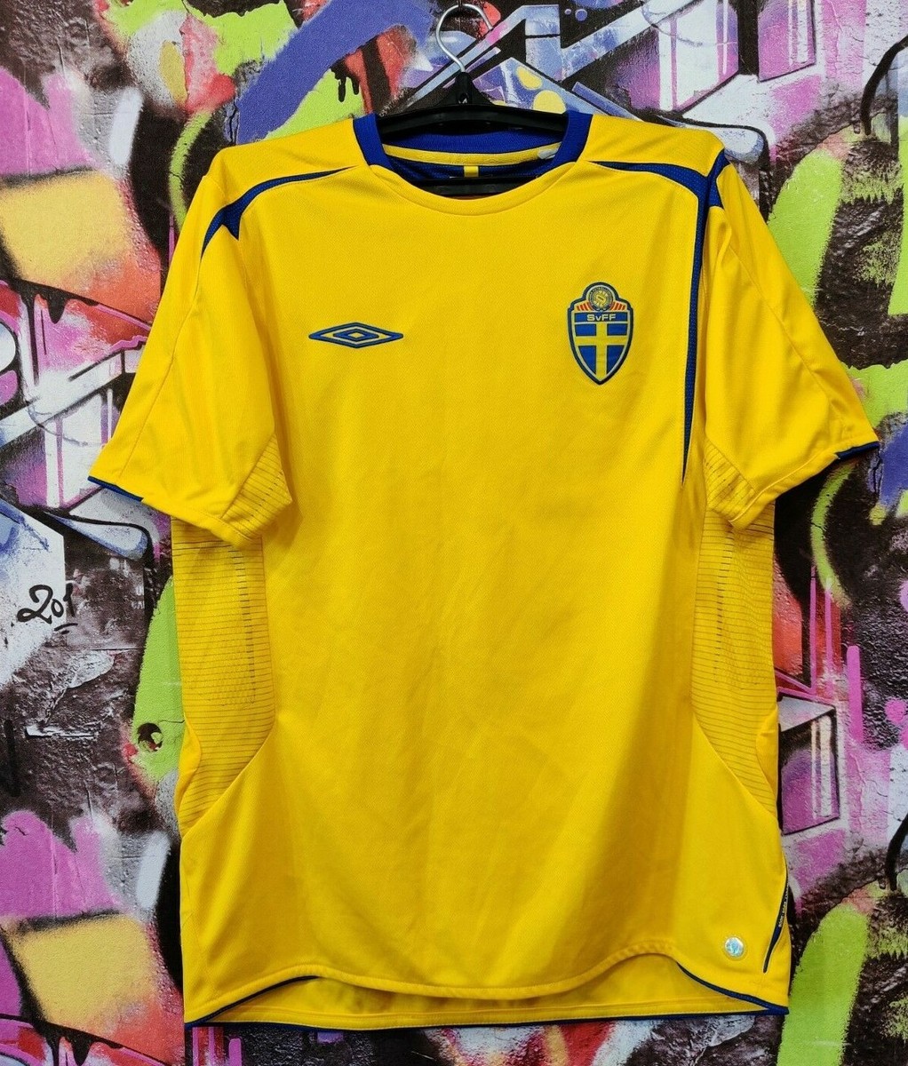 Sweden World Cup 2006 Shirt SVFF Umbro Football Soccer