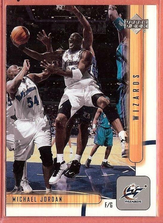 2001-02 UPPER DECK MICHAEL JORDAN #403!! MJ1