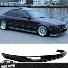 Front Bumper Lip Fits 87-96 BMW E34 5-Series M-Tech Style Spoiler Unpainted PU