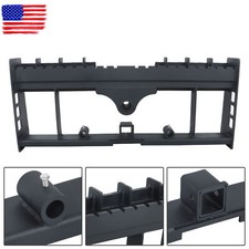 4000lb Heavy-Duty Pallet Fork Frame W Receiver Hitch & Spear Sleeves Skid Steer