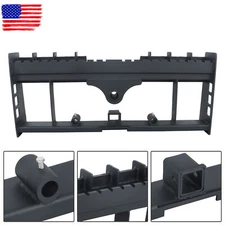 4000lb Heavy-Duty Pallet Fork Frame W Receiver Hitch & Spear Sleeves Skid Steer