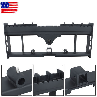 #ad 4000lb Heavy Duty Pallet Fork Frame W Receiver Hitch amp; Spear Sleeves Skid Steer $276.57