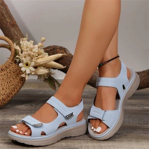 Beach Schuhe Damen Sandalen Bequeme Hausschuhe Peep Toe Offener Slippers Sommer  - Bild 1 von 12