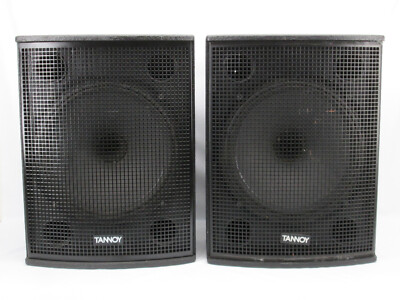 PAIR of Tannoy v15 Dual Concentric Loudspeakers