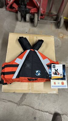 Stearns 6141 Low Profile Vest Size 2XL # 6141ORG-06-000