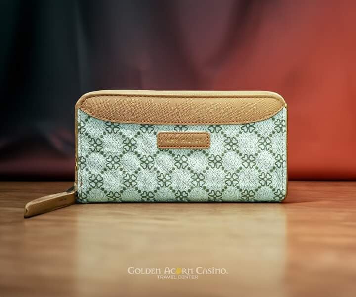 Amy Miller Designer Signature Series Wallet NWT with Clear Bag