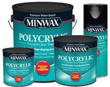 Minwax Polycrylic Crystal Clear Water-Based Polyurethane U Pick Size  Sheen