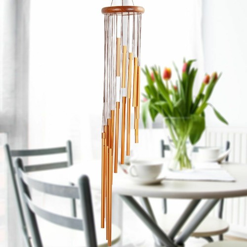 35" Wind Chimes Aluminum Tubes Hanging Ornament Home Outdoor Garden Yard Decor - Picture 6 of 16