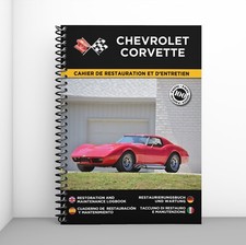 CHEVROLET CORVETTE : CAHIER DE RESTAURATION - PORT OFFERT + CADEAU SURPRISE !