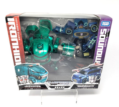 2010 Transformers Animated Ironhide vs. Soundwave / Takara Release New/Sealed