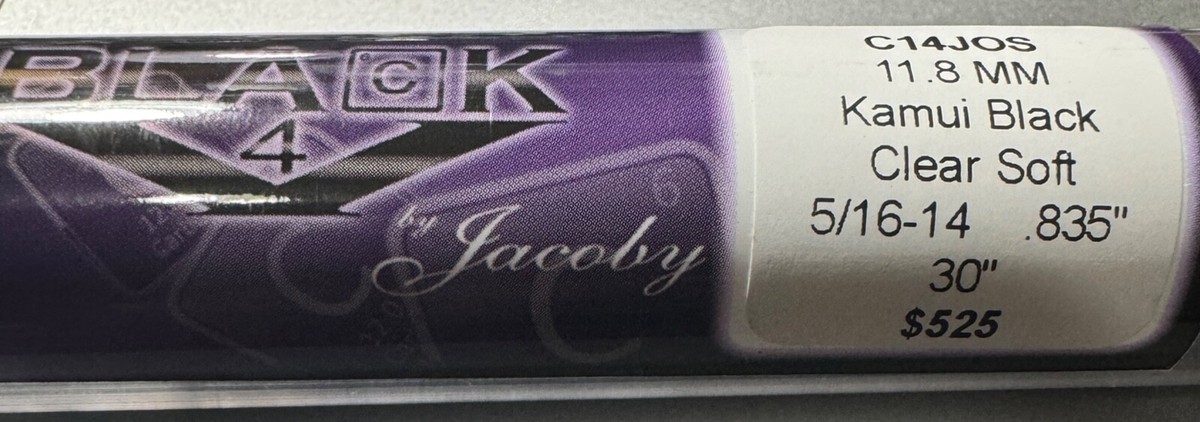 JACOBY BLACK 5/16 X 14 CARBON 30