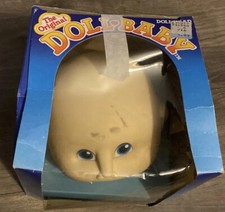 Doll The Original Little DOLL-BABY Head Martha Nelson Thomas 1984 Bald Baby Vtg