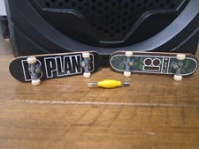 Set Of Two Tech Deck Plan B Skateboards