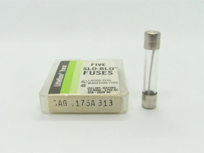 5X Littelfuse Fuse 313 2/10 3/10 4/10 1/2 6/10 7/10 3/4 1 1-2/10 1-1/4 Or 1.5 A - Foto 7