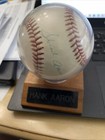 Hank Aaron Signed/Autographed Baseball Signature Certification By PSA/DNA!
