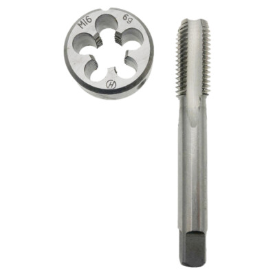 M16 x 2 Tap & Die Set Right Hand M16x2mm Metric Thread Tap RH M16x2 Die HSS