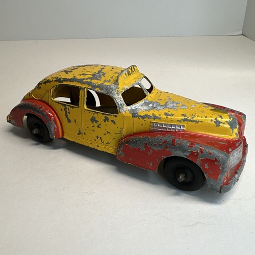 Vintage - 1950's Hubley Kiddie Toy - Cadillac Taxi - 7” - 459 - See Photos!! - Picture 13 of 16