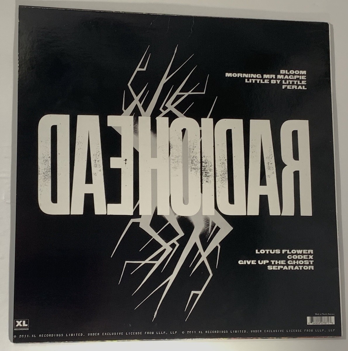 Radiohead group signed Album the king of limbs lp Thom Yorke