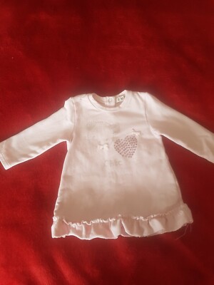 Baby Girls Dress Pink Size 6 Brand E M C Excellent Condition