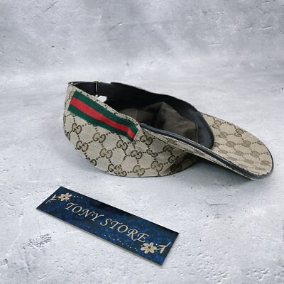 Gucci original GG canvas baseball cap Good Condition Japan 200035
