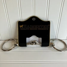 Raimenter Loose Ring Snaffle Horse Bit Stainless 5.25 In with 2.5 in Rings New