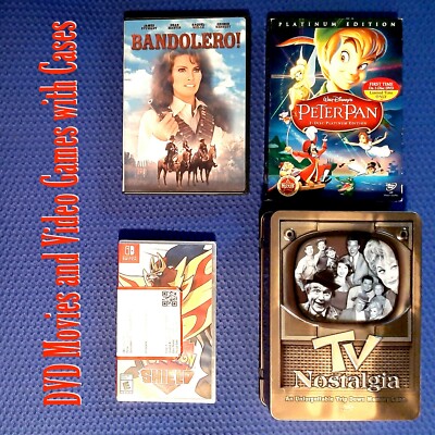 Bourne Catwoman Flight Futurama Matrix Nemo Pirates Stargate DVDs w Cases