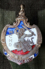 insigne Cambodge indochine coloniale  mission militaire khmere