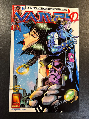 Vampi 6 Kevin Lau Cover Volume 1 Harris Dark Angel Rising Vampirella GGA