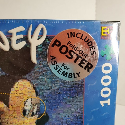 Disney Photomosiacs 1000 Pc Jigsaw Puzzle Poster Mickey Mouse 27x20 New - Picture 2 of 8