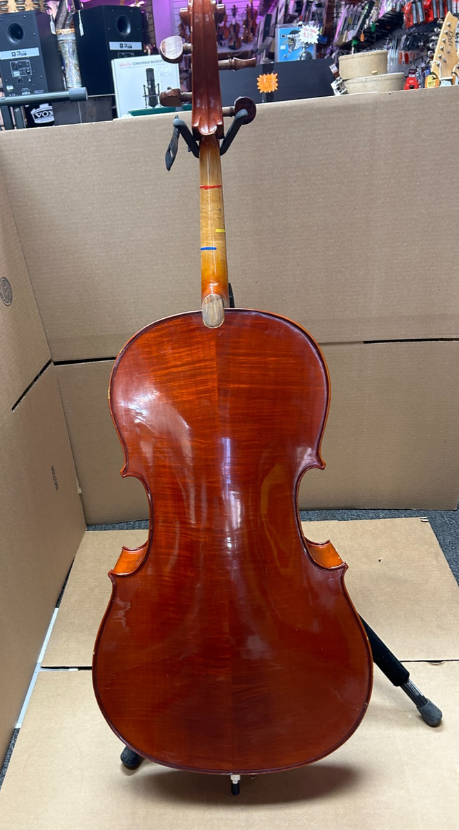 Yamaha 1/2 VC5 Cello with Gig Bag and Bow,Rosin repaired by
