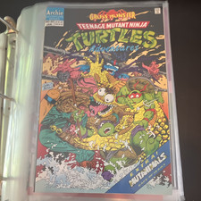 Teenage Mutant Ninja Turtles Adventures #32 Archie 1991 Ryan Brown Copper Age