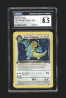 Dark Dragonite Holo 5 5/82 - Team Rocket 1st Edition - CGC 8.5 Pokemon SWIRL