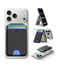 Upgraded for MagSafe Wallet, 5 Card Holder, RFID Blocking, Magnetic Wallet fo...