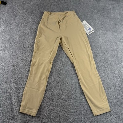 Lululemon Align High Rise Leggings 25  Size 8 Butter Cream Yellow **READ DESC**