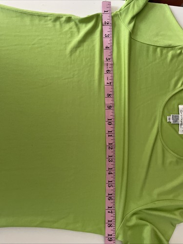 The Works Saks 5th Avenue Green 90% Silk Women’s Shirt Sz S - Picture 7 of 11