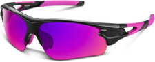 Sports Sunglasses for Men Women Youth Baseball Fishing Cycling Running Golf 