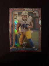 2025 Topps Chrome Football Refractor Tuli Tuipulotu