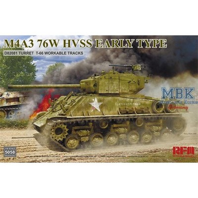 RYE FIELD MODEL RFM5058 Sherman M4 A3 76W HVSS early