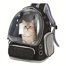Breathable Cat Backpack Carrier Bubble Space Travel Shoulder Bag for Small Dogs