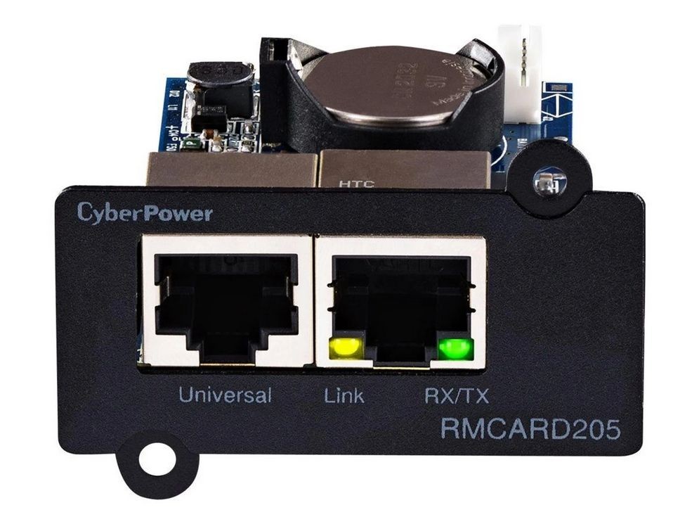 Cyberpower Rmcard205 Remote Management Ethernet Rj45-Karte Unterstützt Ipv6 Und Envirosensor - Bild 2