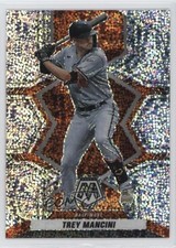 2022 Panini Mosaic White Sparkle Mosaic Prizm Trey Mancini #140 04g8