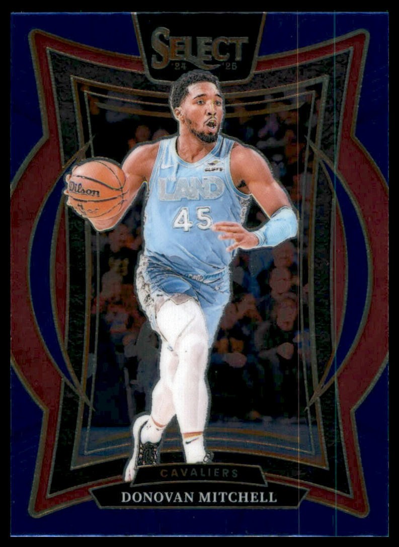 2024-25 Panini Select #21 Donovan Mitchell Blue (Retail)