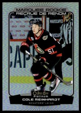 2022-23 O-Pee-Chee Platinum Rainbow Cole Reinhardt RC #247