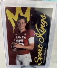 Fernando Mendoza Sport Kings SK-09 Insert Indiana Hoosiers NCAA Football Card
