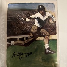 Jay Berwanger Autographed Picture (First Heisman Winner)