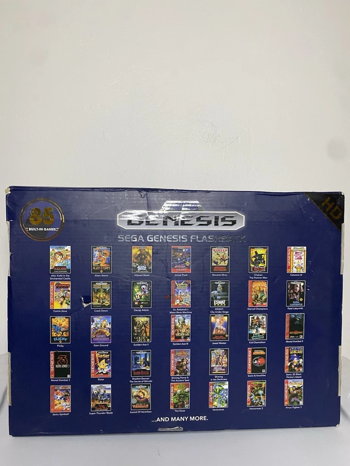 Controlador Sega Genesis Flashback HD 85 Juegos Incorporados One Foto 3 de 4